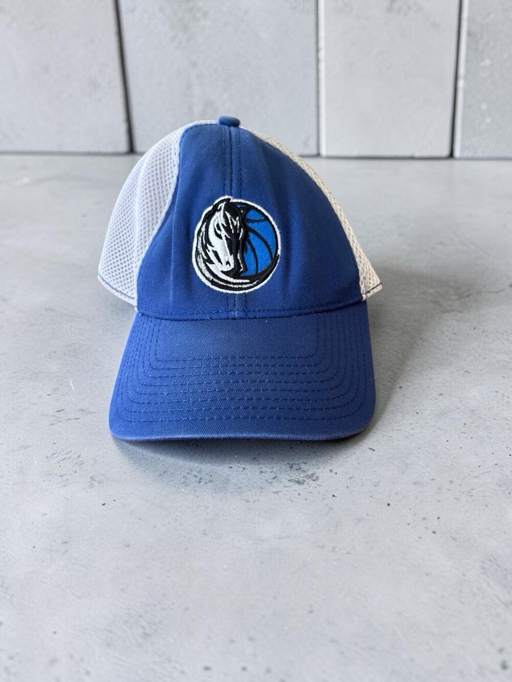 New Era Dallas Mavericks 39Thirty Flex Fit Hat Cap Blue, Men's Size M/L